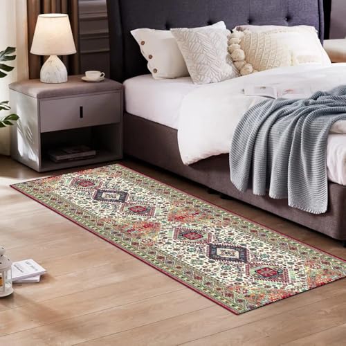 Alfombra de pasillo antideslizante y lavable para evitar resbalones 4