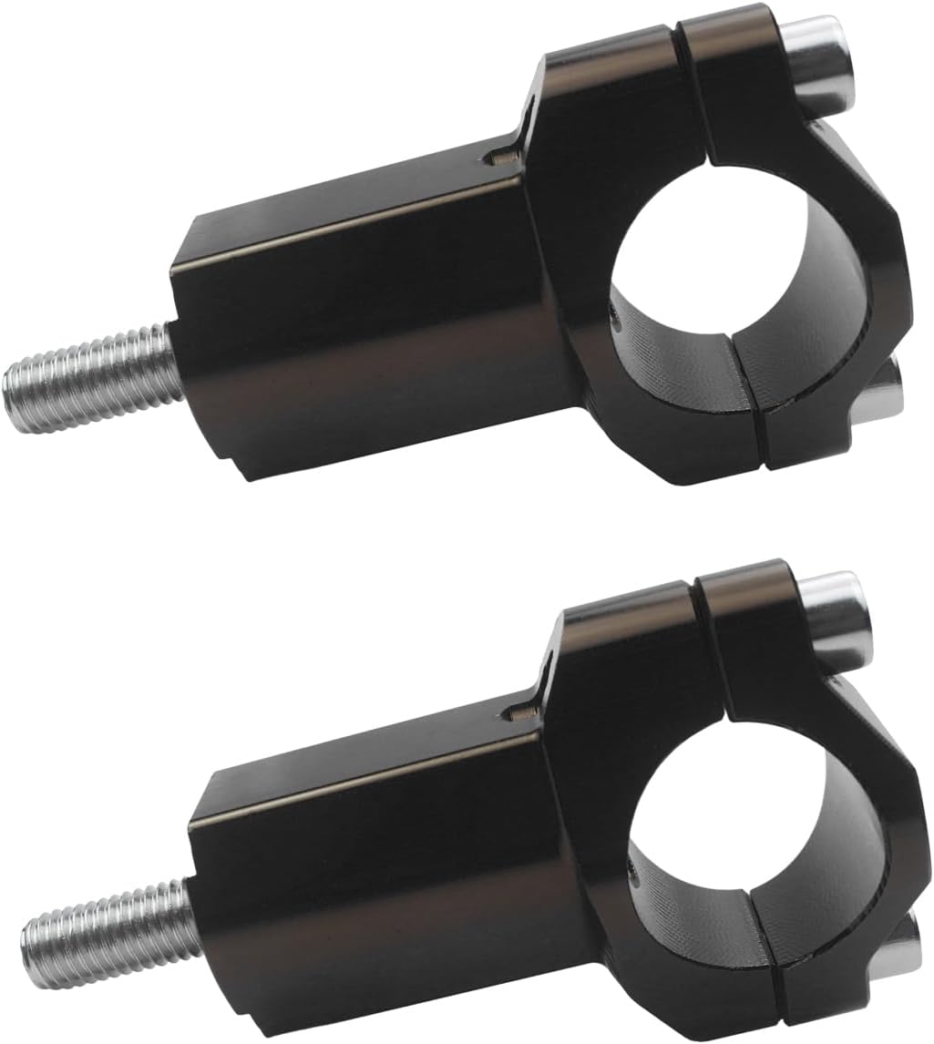 Handlebar Riser Handle Bar Mounts Clamps For SX SX-F EXC EXCF XCW XCF-W 125-530 250CC 350CC 450CC 505CC 525 (Black)