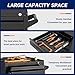 Yizosh 5-Drawer Metal Tool Storage Cabinet with Wheels,Rolling Tool Chest with Drawer and Locking Keys,Heavy Duty Tool Storage Organizer for Garage,Warehouse,Workshop