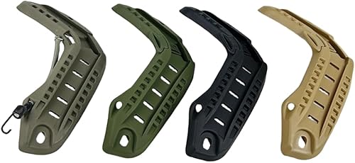 Miniatura 7 de ATAIRSOFT Kit de montaje en riel para casco rápido, guía de riel lateral del casco con tornillos de montaje de cordón DE