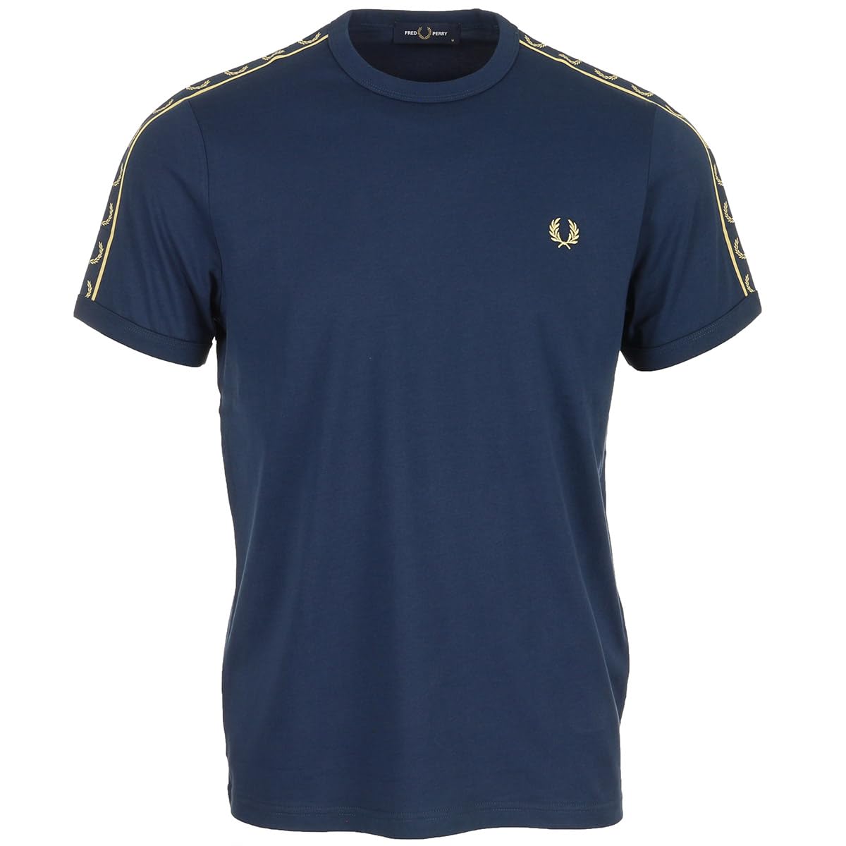 Fred Perry Camiseta ringer con cinta deportiva M