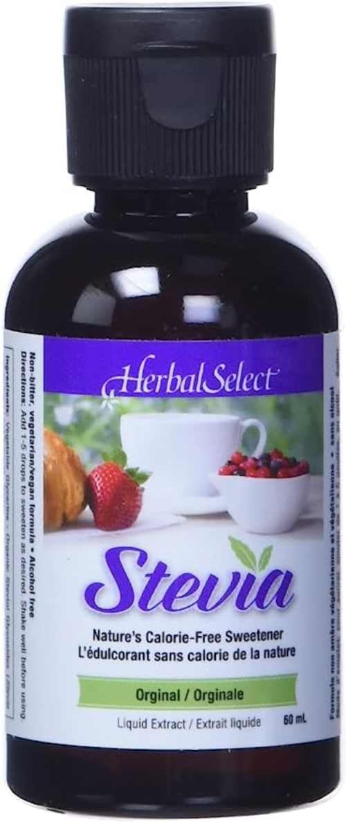 Herbal Select Stevia Glycerite Extract Packet, 100 Count (Pack of 1