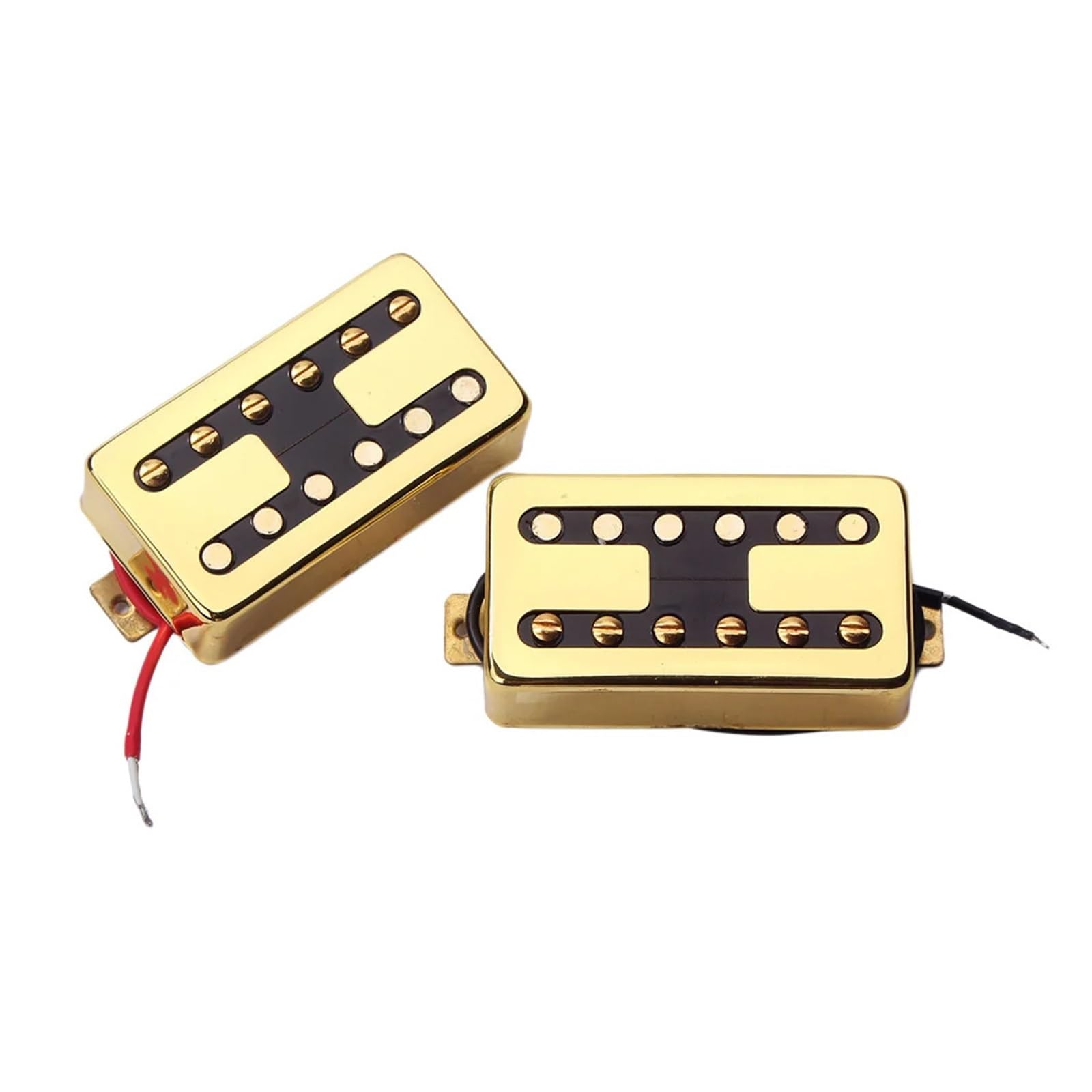 Pastillas de guitarra eléctrica Humbucker, cera de doble bobina dorada en maceta for Gmc41