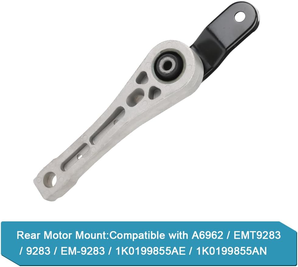 JDMON 3Pcs Engine Motor & Transmission Mount Kit Replacement for 2014-2019 Volkswagen Beetle, Passat, Jetta 1.8L, 2.0L Compatible with A6962, A4928, A6929