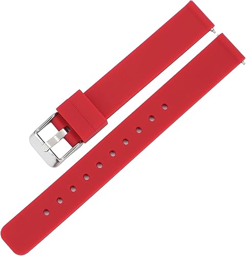 Correas de reloj de silicona de 12 mm, 14 mm, 16 mm, 17 mm, 18 mm, 19 mm, 20 mm,