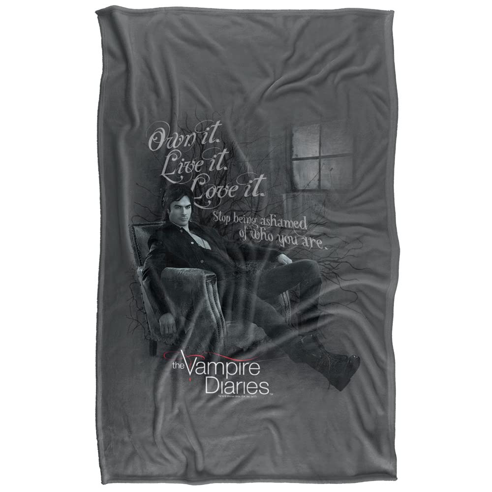 Vampire Diaries Be Yourself Super Soft Silky Touch Blanket - 91 x 147 cm
