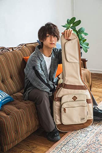 Image of Ibanez Canvas Electric Guitar Bag POWERPAD Series IGB541-BE, Cream