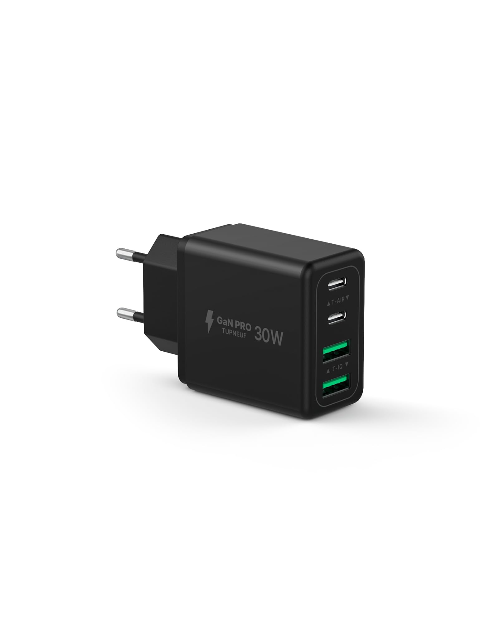 USB C Ladegerät, 4-Ports Mehrfachstecker 60W USB C Power Adapter USB Stecker PD 3.0 Schnellladegerät Netzteil USB Schnellladestecker für iPhone 16 15 14 13 12 11 Pro Max, iPad, Samsung,Handys
