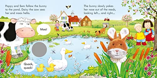 Poppy and Sam and the Bunny (Poppy and Sam Finger Puppet) (Farmyard Tales Poppy and Sam) - Image 5