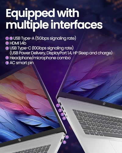 Laptop HP 17.3 pulgadas Core Ultra 7 255U 32GB DDR5 2TB SSD miniatura 6