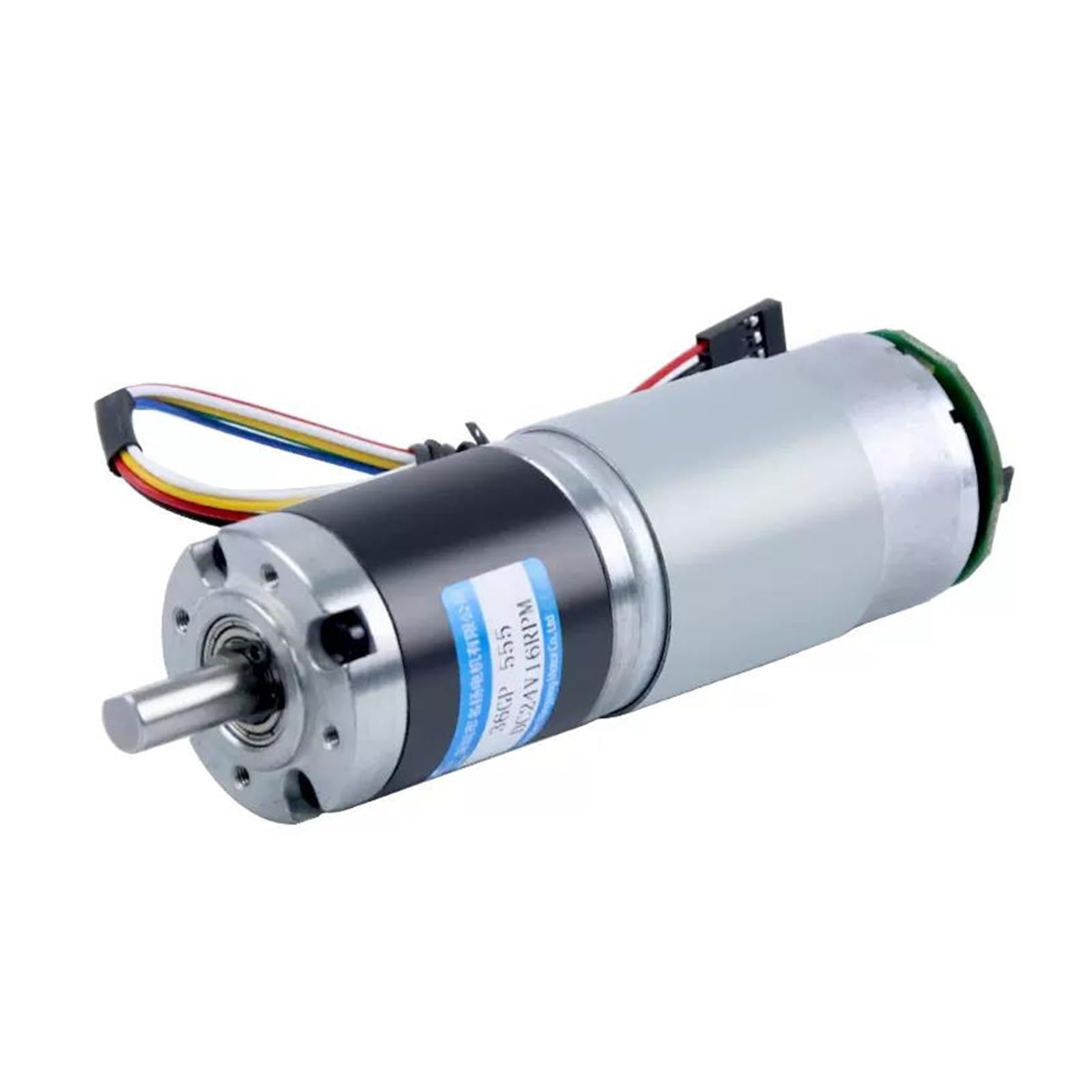 Moteur planétaire 24v 6mm à couple élevé 200kg.cm et encodeur 36-555