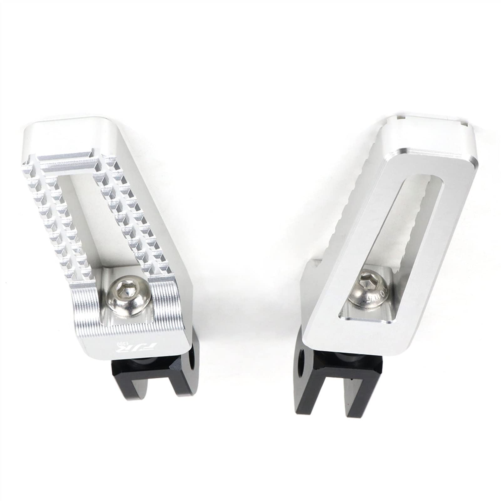 Pédales de repose-pieds moto Honda CB1100 anti-glisse couleur Silver B