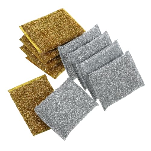 BESTYASH Lot de 10 Torchons Cuisine Absorbants Éponge à Douce et Multifonctionnelle pour Nettoyage de Plans de Travail et Ustensiles Chiffons à Récurer Maison