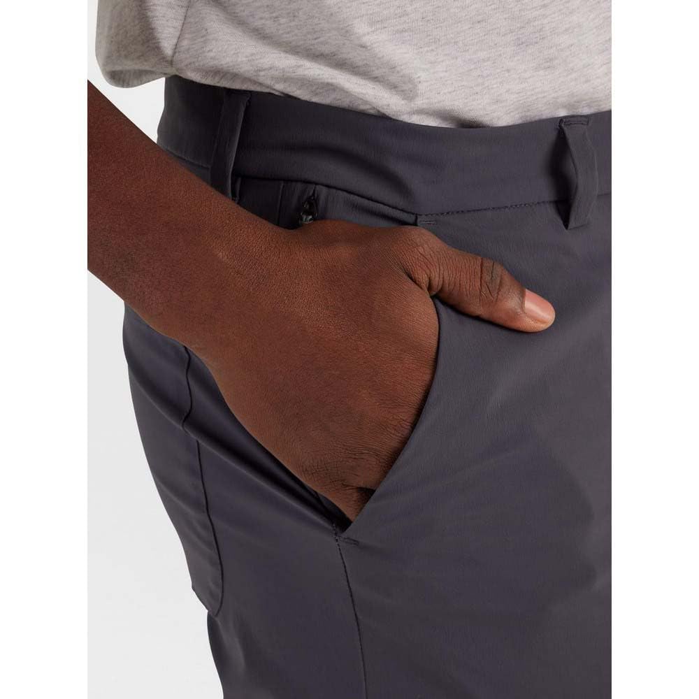 Marmot Meżczyzni Arch Rock Convertible Pant, Oddychające Spodnie Trekkingowe Zapinane na Zamek, Wodoodporne Spodnie Turystyczne, Długie Spodnie Z Odpinanymi Nogawkami, Dark Steel, 28