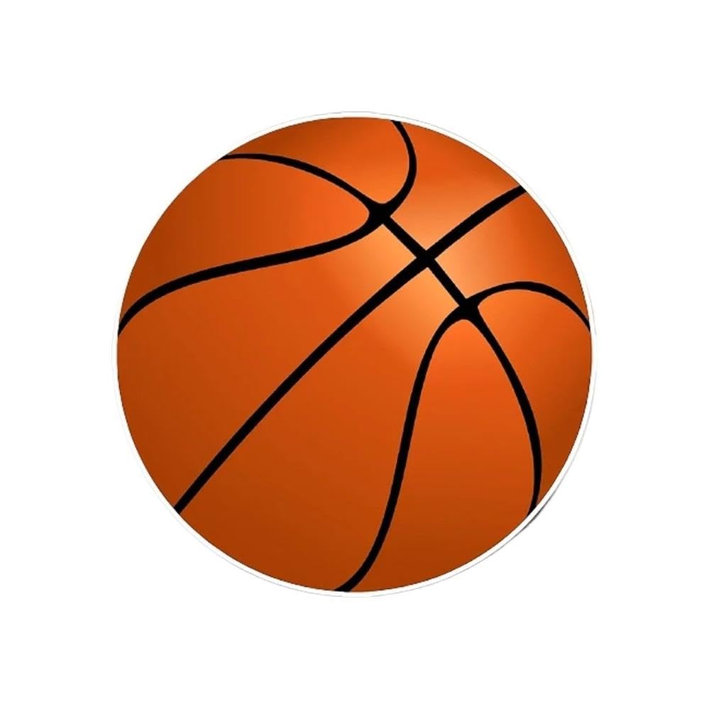 Autocollants de basket-ball résistants aux rayures pour PC