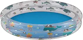 Mor - Piscina Inflável Redonda 180 Litros Estampada