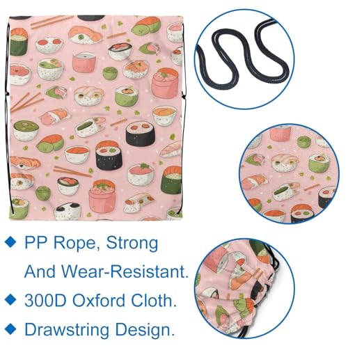 Sac à cordon lot de 2 rose et multicolore taille unique étanche - 2
