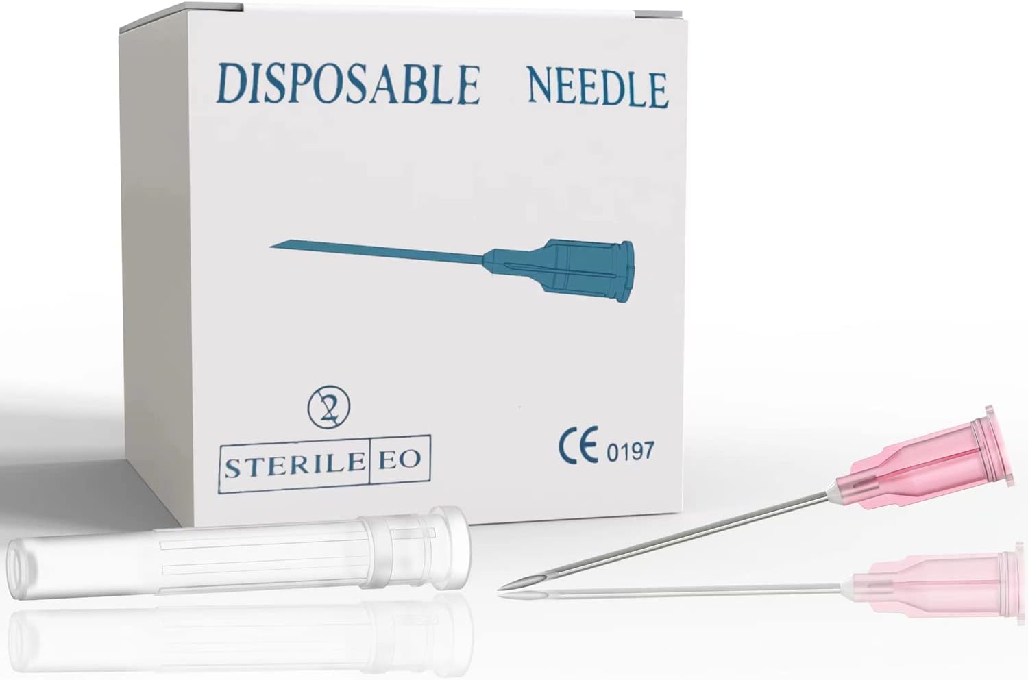100 Pcs 18Ga 1.5 Inch/38mm Lab Utensils Dispensing Needle Luer Lock, Individually Sealed Wrapped