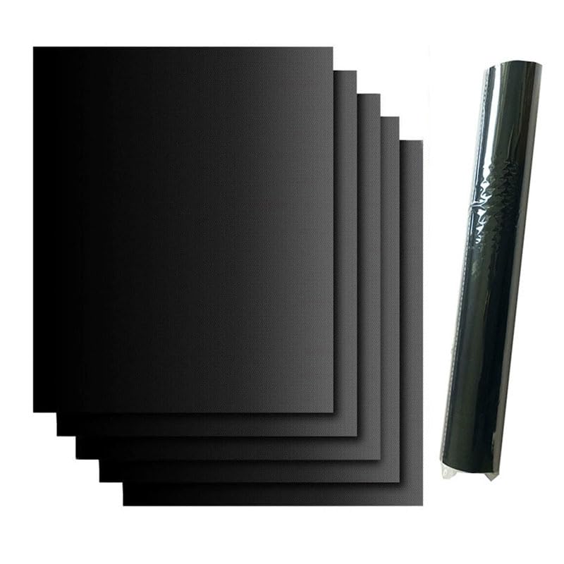 5-Pack Heavy-Duty Teflon Non-Stick Oven & BBQ Liner Mats - 50x40cm Each (33cm*40cm)
