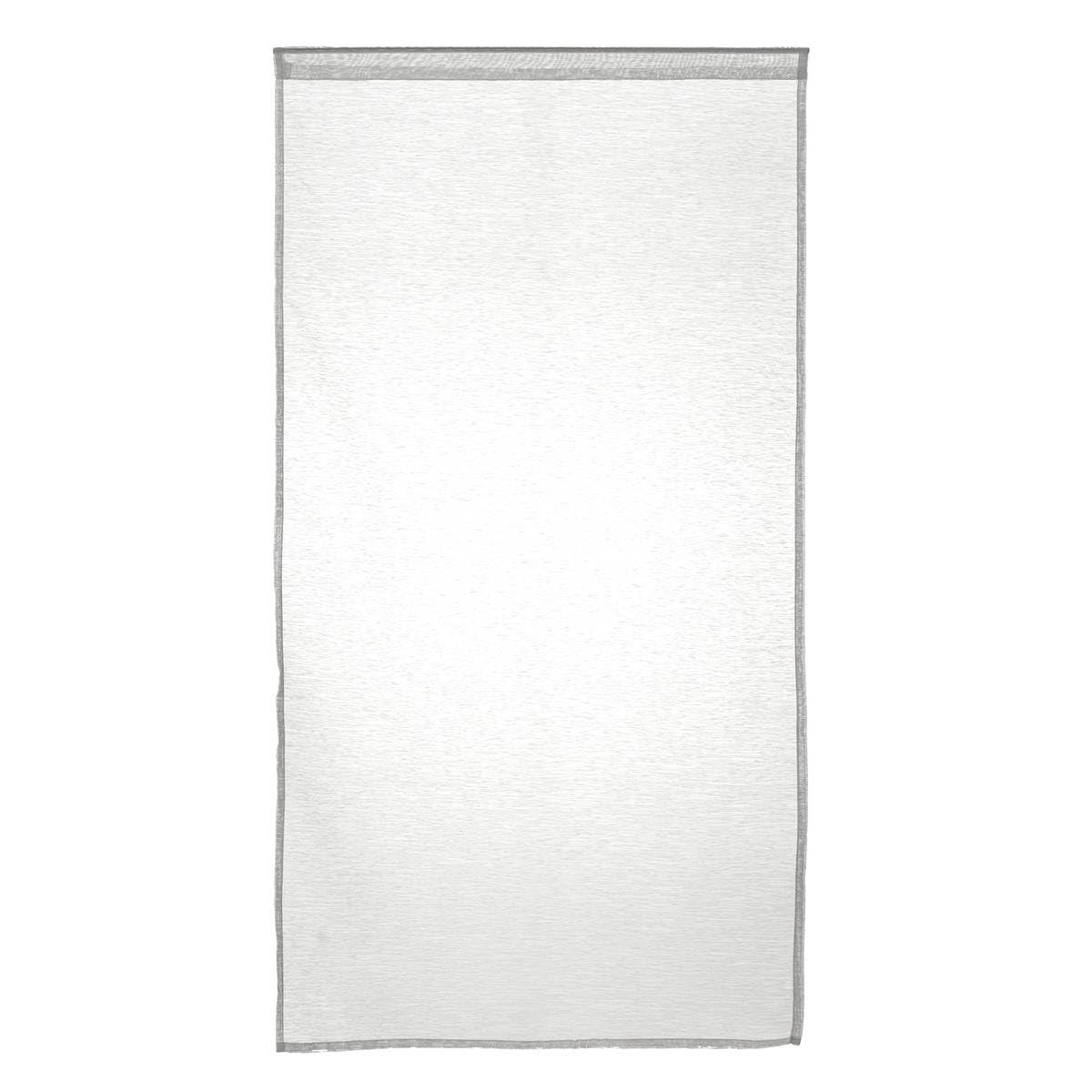 Atmosphera - Lot de 2 voilages Moly 60x90cm Blanc