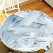 Produktbild Unbekannt Wasserdicht PVC Tischdecken Rund, 3D Drucke Abwischbar Tischdecke Schreibtisch Beschützer Ölbeständig Schutzmatte Tabelle-pad Essen Schreibtisch-g Durchmesser 70cm(28inch)