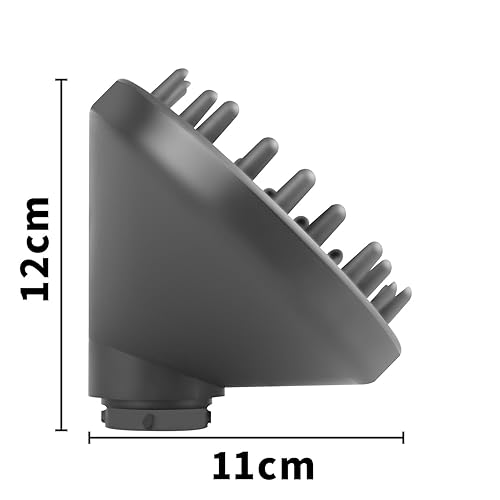 Miniatura 7 de BVACUMHEAD Accesorio difusor mejorado para Dyson Airwrap, conversión para Dyson Airwrap Styler a secador de pelo, para boquilla de fijación Airwrap,