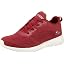 Red Engineered Knit White Outsole