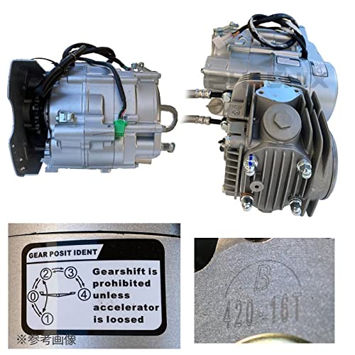 Amazon | PHOENIX エンジン 本体 125cc ZONGSHEN W125-G 4スト 12V 