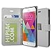 iPhone 6 case, iPhone 6S case, INVELLOP Gray iPhone 6 6S case cover slim Leather Wallet case iPhone 6 6S 4.7
