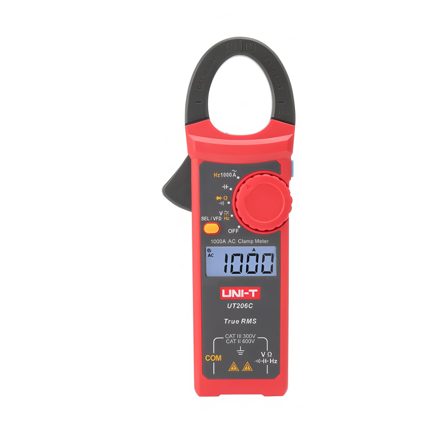 UNI-T UT206C Pince multimètre AC/DC 1000A avec température