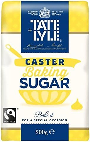 Tate & Lyle Fairtrade Caster Sugar - 500g (1.1lbs)