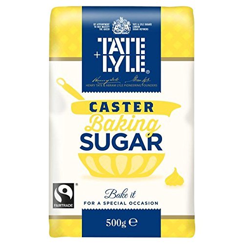 Tate & Lyle Fairtrade Caster Sugar - 500G (1.1Lbs) #TOP27