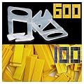 Tile Leveling System Clips 1/8 Inch 600 Pcs Tile Spacers Clips and 100 Pcs Reusable Yellow Wedges for Tiles. Tile Tools Set for Professional Ceramic and Stone Installation