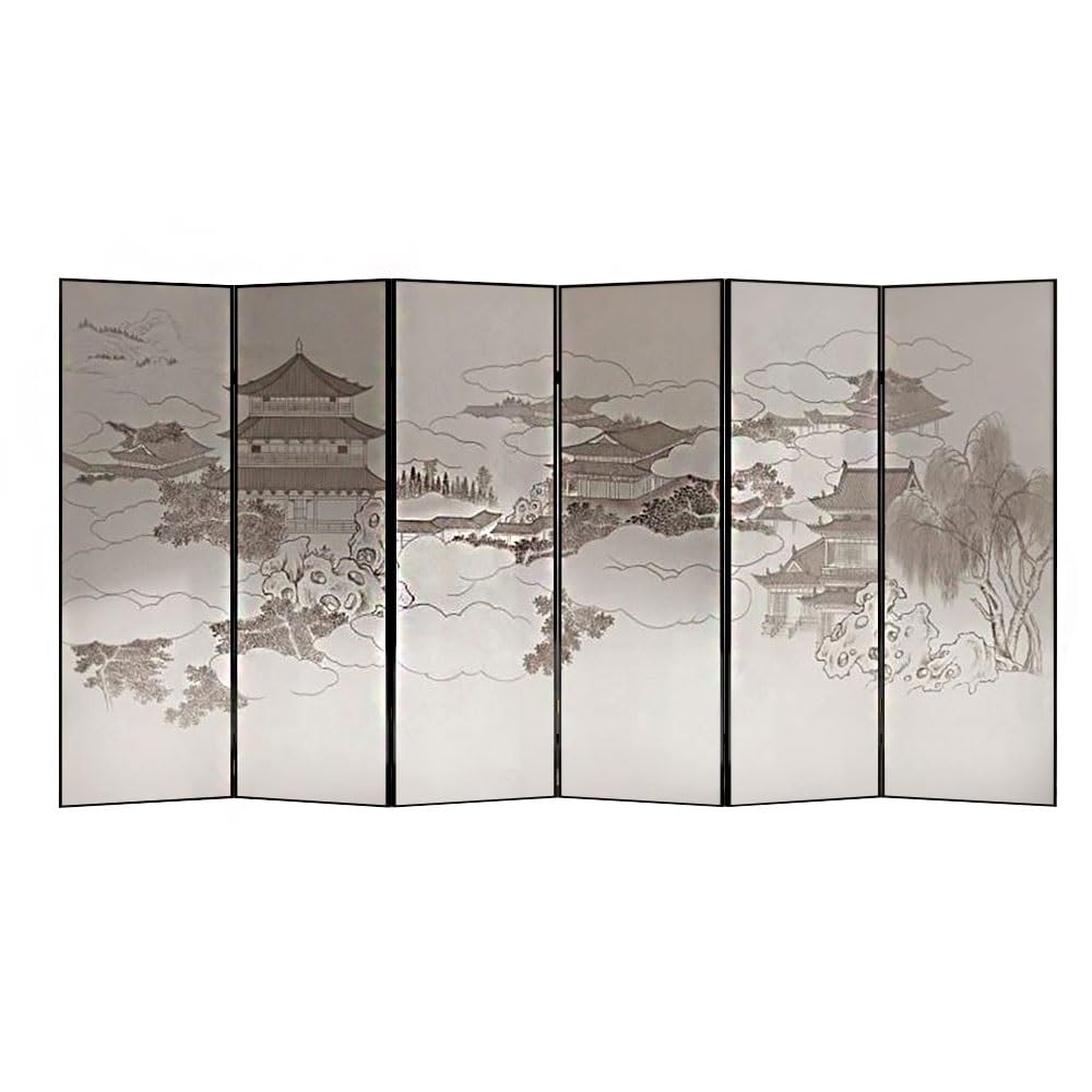 Privacy Screen Simple Floor-standing Screen Partition Decoration Living Room Office Privacy Foldable Movable Background Wall Room Divider