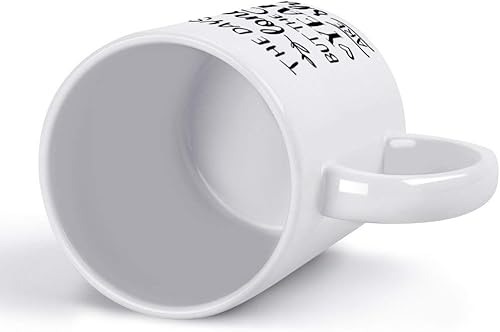 Miniatura 5 de Taza de café de cerámica, taza de té, blanco, taza de café, los días son largos pero los años son cortos, taza de té de oficina y hogar para amigos,