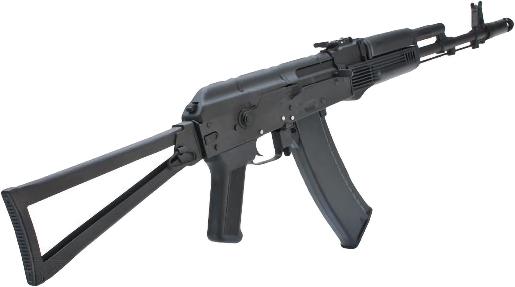 Evike Airsoft - CYMA Sport AK74 AEG Airsoft Rifle w/Side Folding Stock (Package: Gun Only)