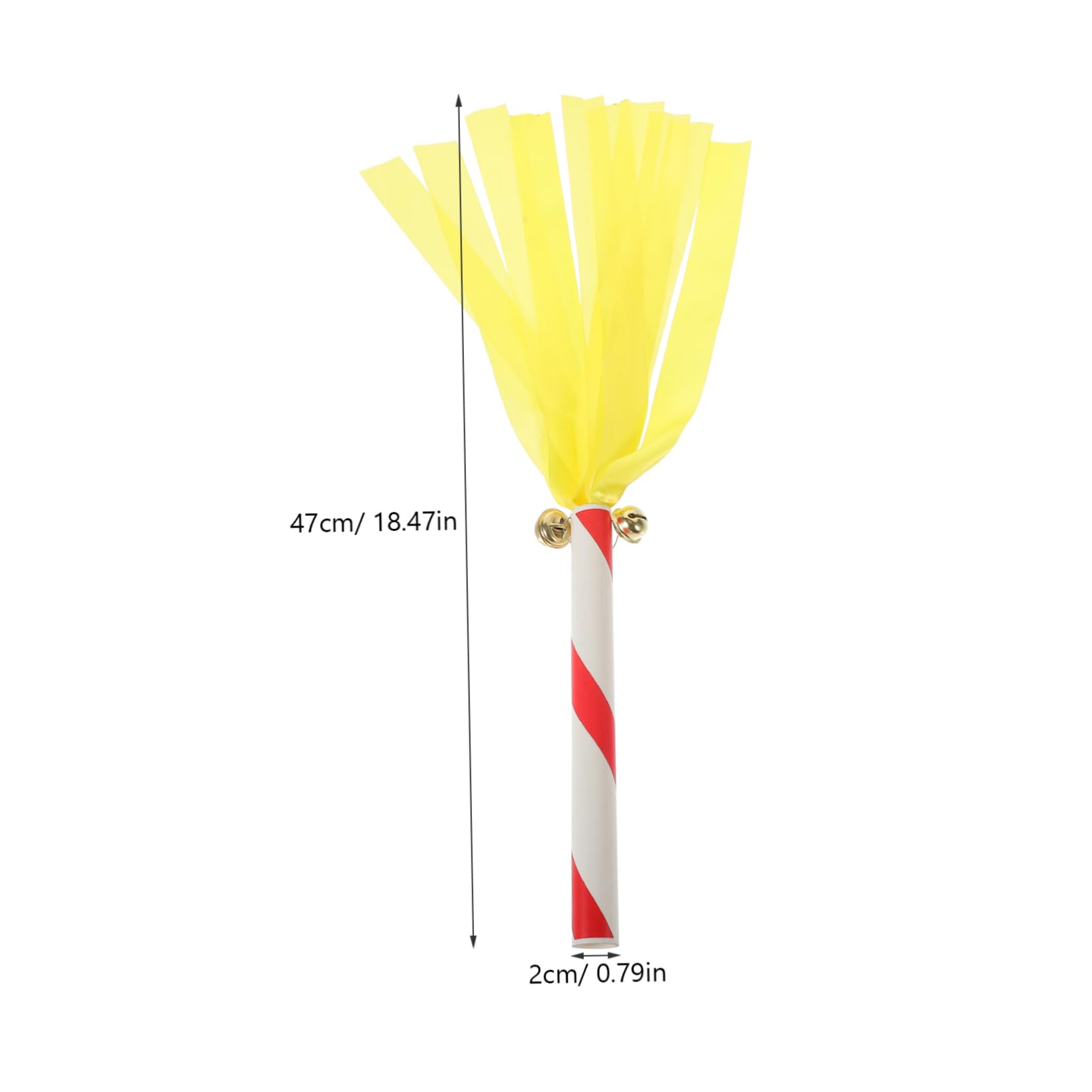 OSOLADY 4Pcs Cheerleading Pompoms Thunder Sticks Bright Props for Parties Sports Events and Celebrations Lightweight Easy to Handle for Adults