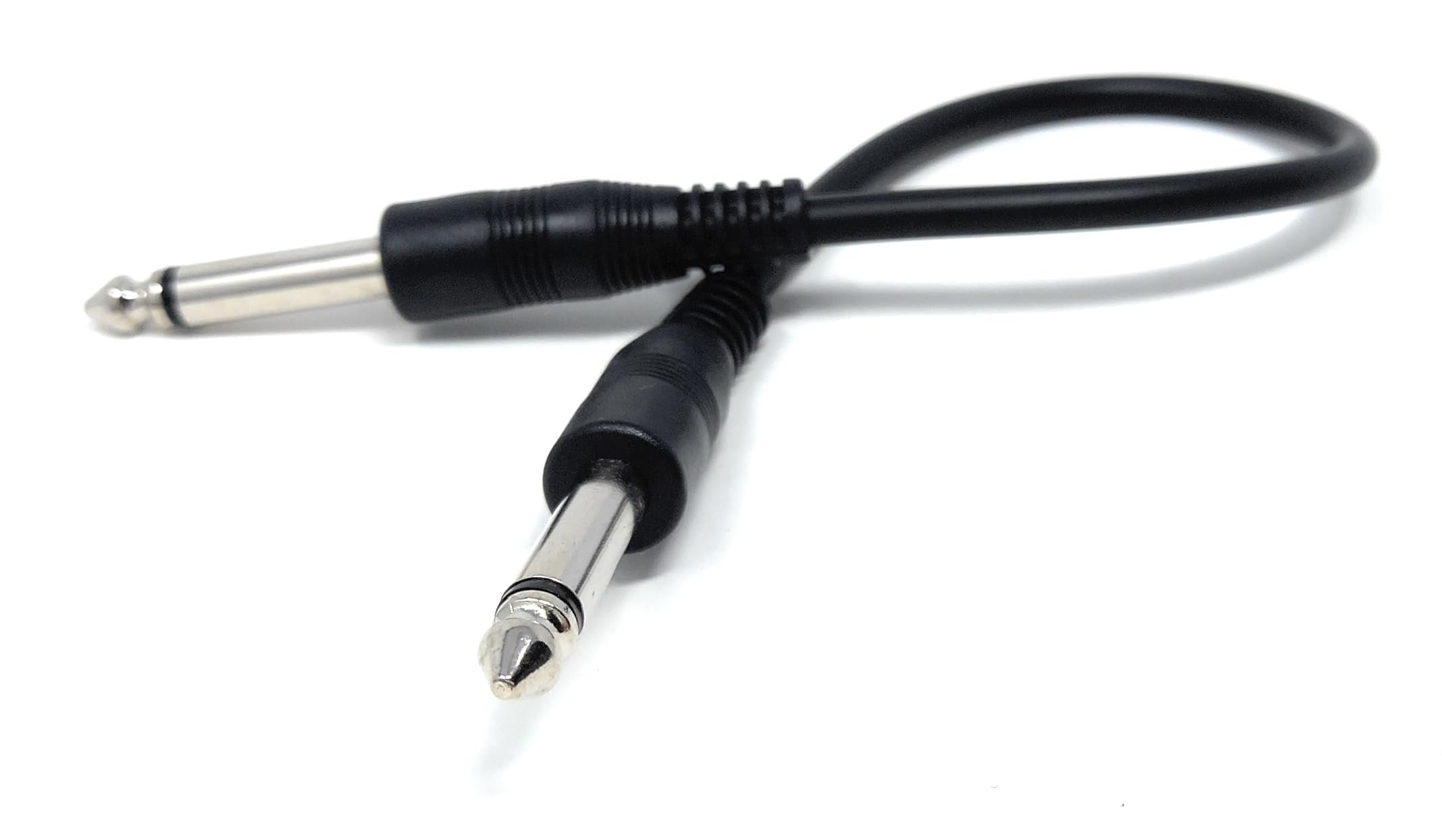 Woofer 25 Cm Cavo Altoparlante/Microfono 25 Piedi (7.6m) - Connettori 6.35mm (1/4") Maschio A Maschio Mono - Per Chitarra, PA, Strumenti Cavo Mono Maschio-maschio - Foto 2