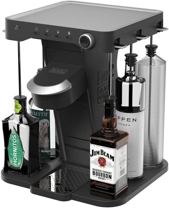 bev by BLACK+DECKER Cocktail Maker Machine and Drink Maker for Bartesian capsules (BEHB101)