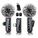 Mikrofon kabellos, Mikrofon handy mini mikrofon für iPhone und USB-C-Stecker, lavalier mikrofon mit Rauschunterdrückung, LED-Display und drehbarem Clip, ideal für Vlog, TikTok und Inhaltserstellung