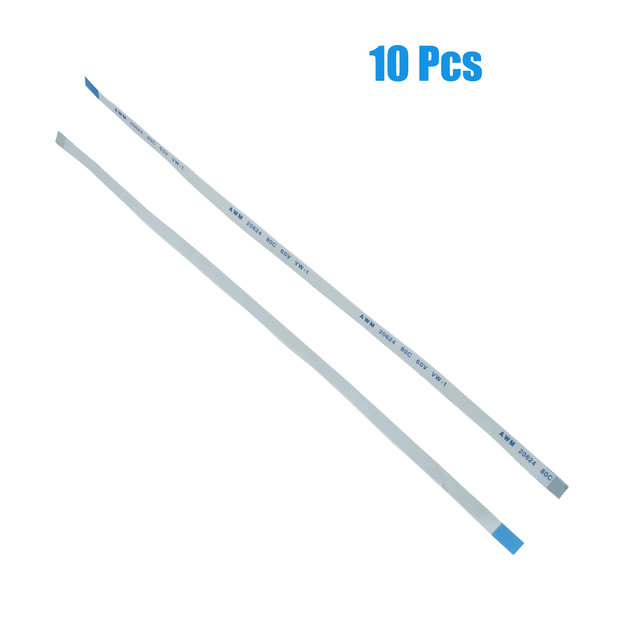 A ABSOPRO Piatto Cavo Flessibile 200mm 0.5mm Passo 8 Pin AWM 20624 80C 60V