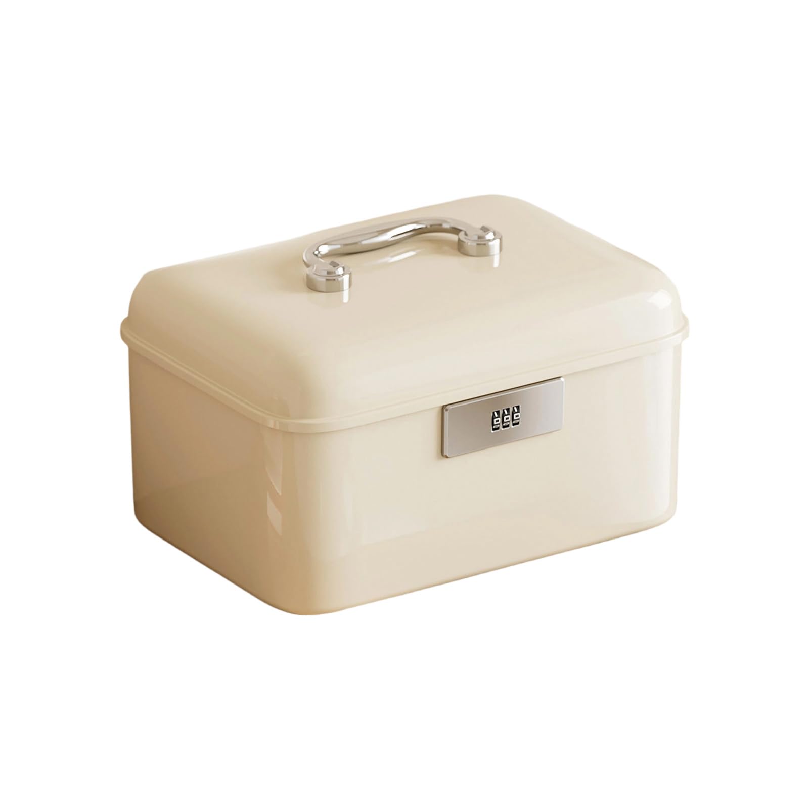 Xinsheinelry Multipurpose Secure Storage Bin with Password Protections Systems and Spacious Interior Household Organizers Home Security Storage