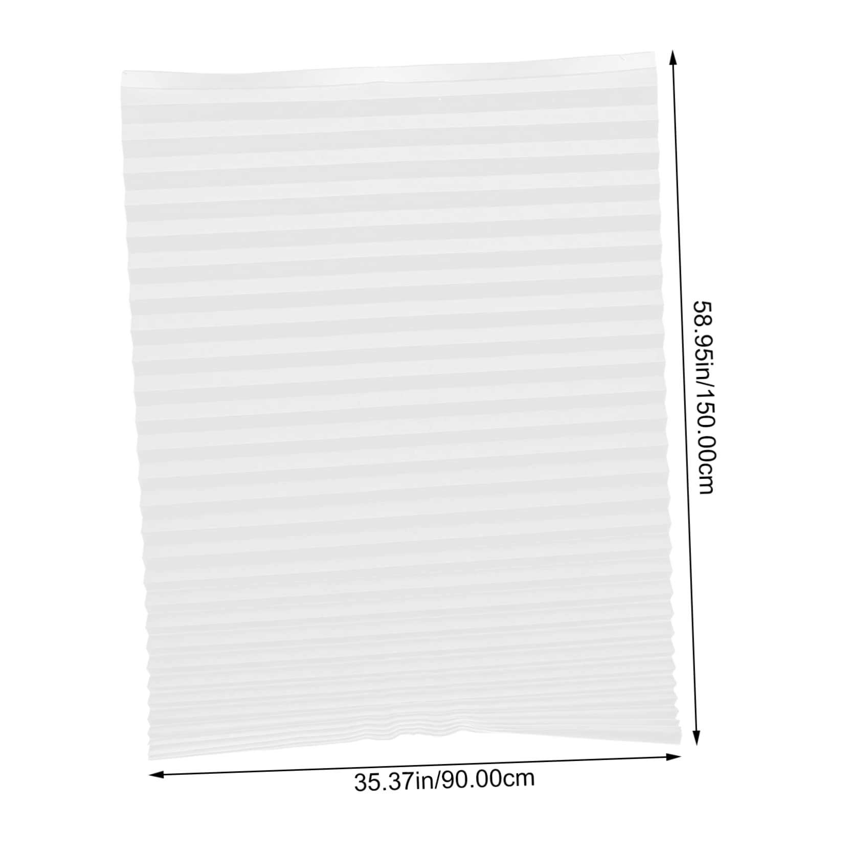 Cabilock No Drill Cellular Shades Blackout Curtains Easy Install for Door Windows