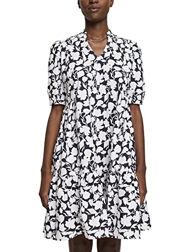 ESPRIT Collection Damen 993eo1e305 Kleid, 402/Navy 3, 38