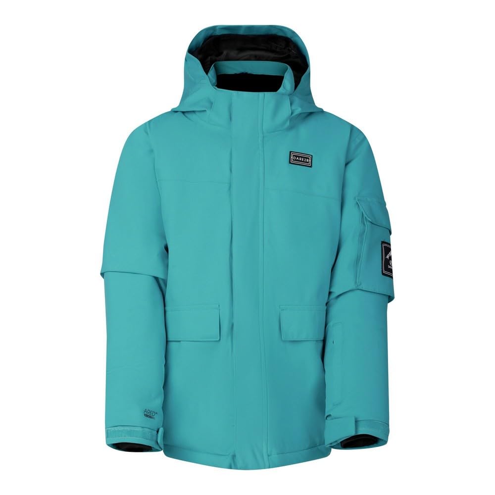 Dare 2b Unisex Kids' Shredder II Ski Jacket, Waterproof Breathable Coat