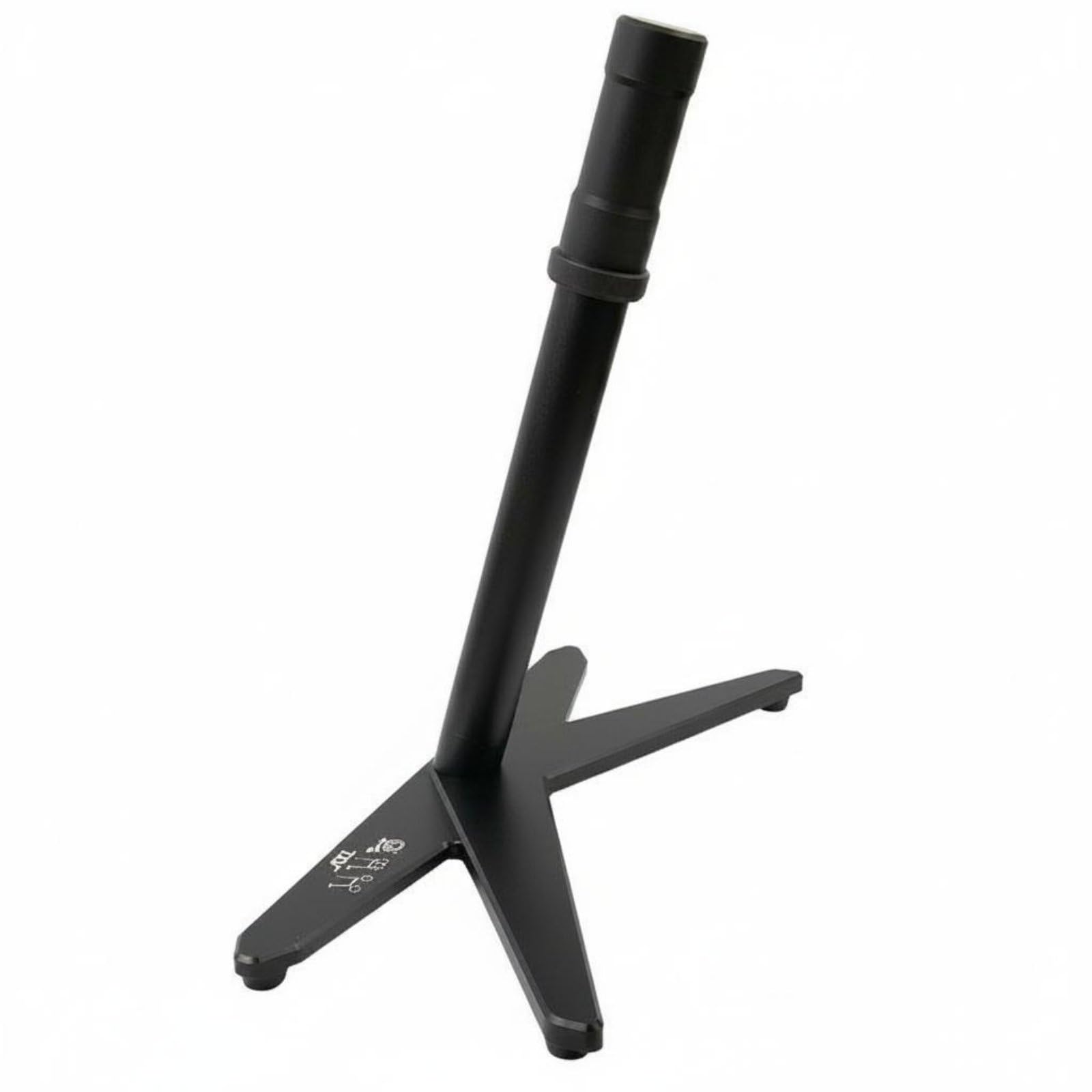 Milageto Cavalletto per Bicicletta Supporto Parcheggio Stand da Esposizione Base Stabile in Lega di Alluminio E Nylon per Presentazione Messa a Punto Deposito Quotidiano , Nero , L
