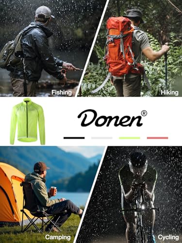 Men's Packable Waterproof Rain Gear