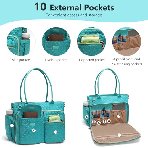 Bolso para laptop de mujer 15.3 pulgadas un solo hombro miniatura 4