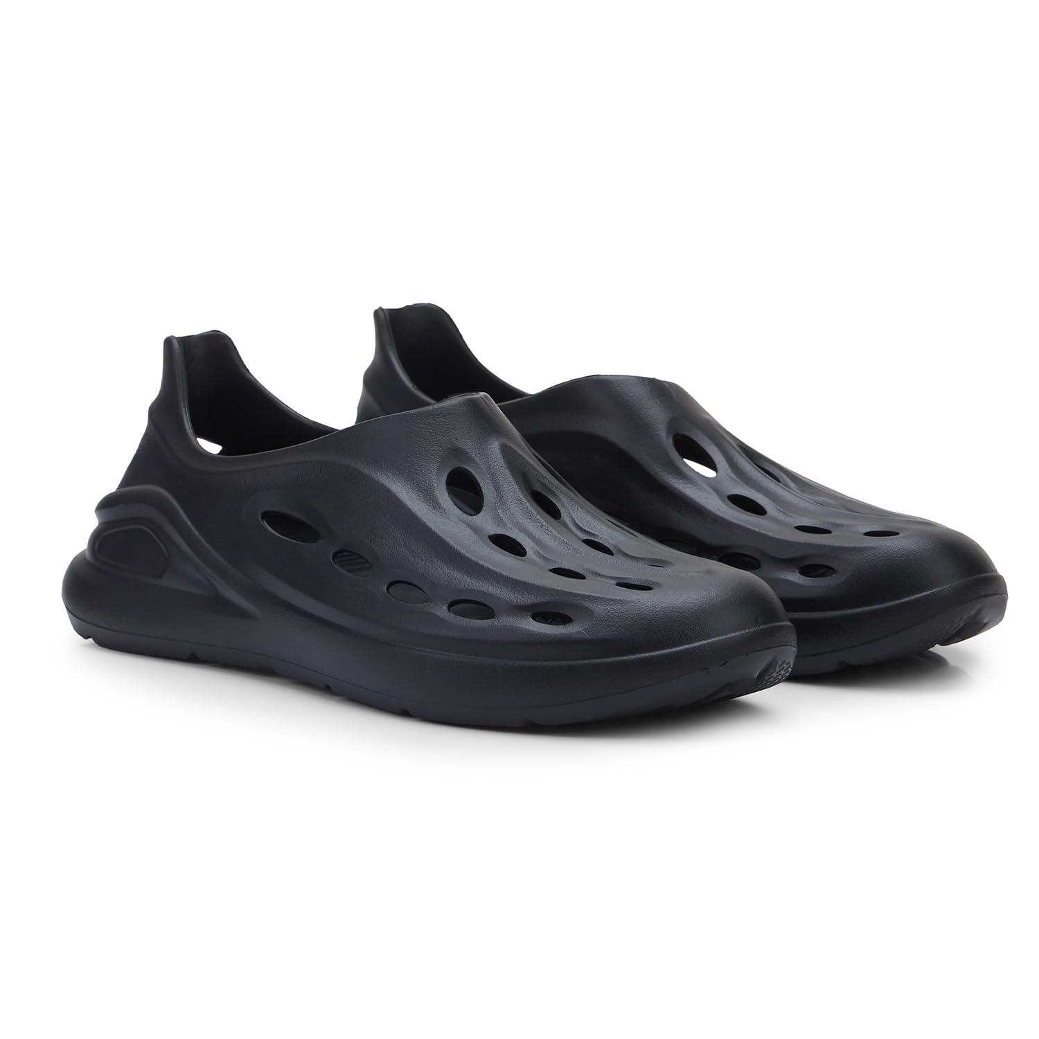 Clogs for Man One-Piece Molded Soft Eva Slipon Sliders for Men-Seamless Comfort, Lightweight, Cushioned, Water-Resistant, Anti Skid Mules Clog for Boys Everyday Flipflop Footwear-image-20