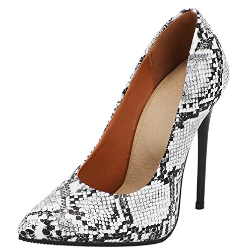Gicoiz Fashion Stiletto Heels Womens Elegant Pointed Toe Party Shoes